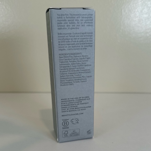 NIB • Beautycounter Glow First Priming Serum Full Size - Picture 2 of 3